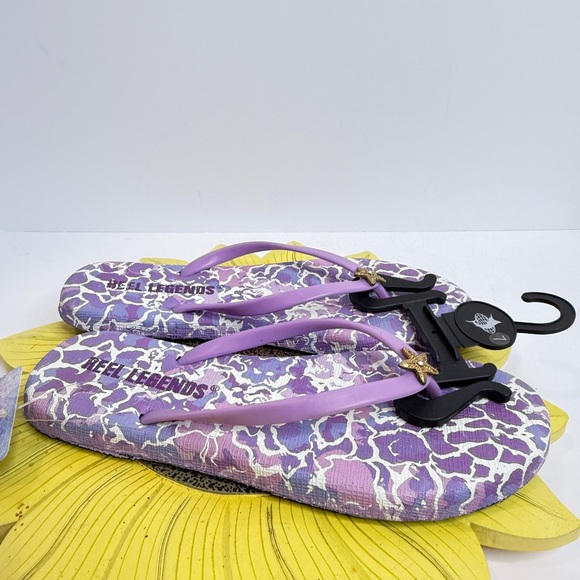 Reel Legends Purple and White Sandals - Picture 3 of 4